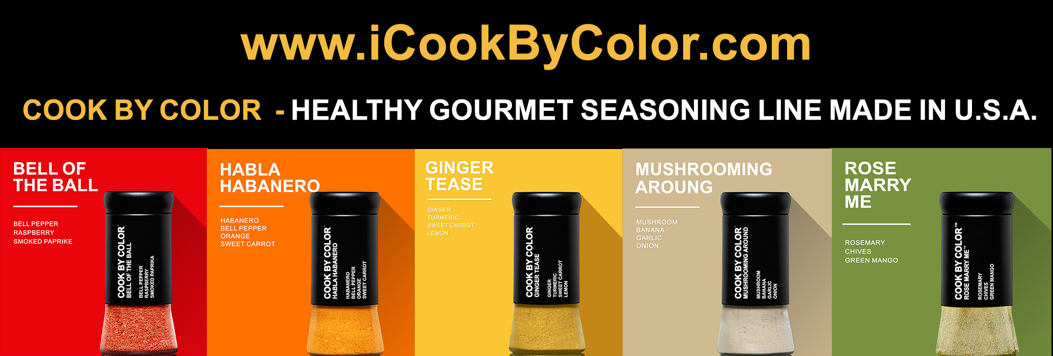 COOK BY COLOR